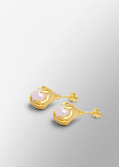In the name of the Father - Gold Earrings